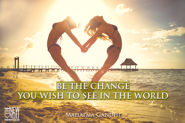 be the change